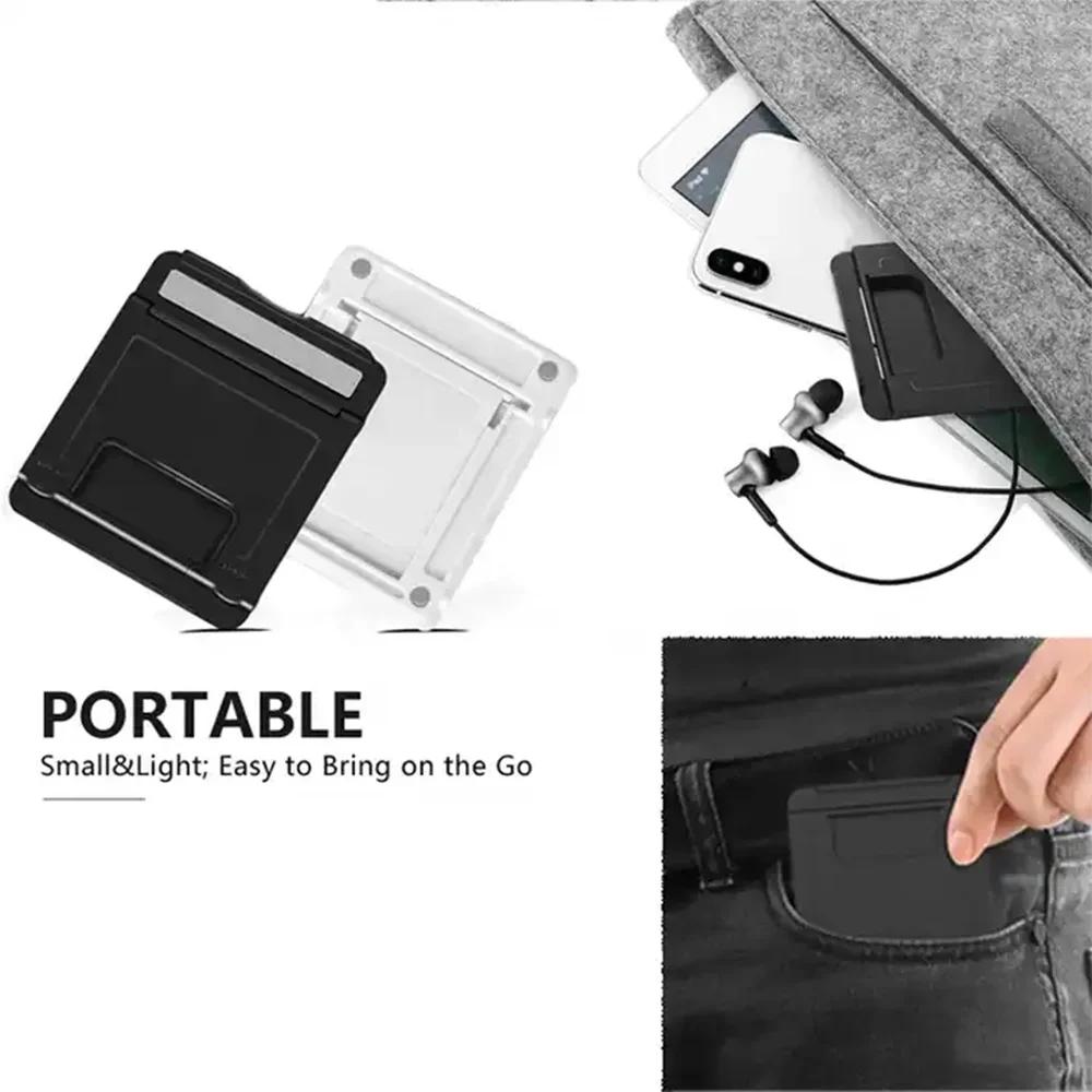 Table Adjustable Phone Holder Bracket Desktop Stand For Ipad IPhone Samsung Xiaomi Huawei Folding Universal Mobile Phone Stand