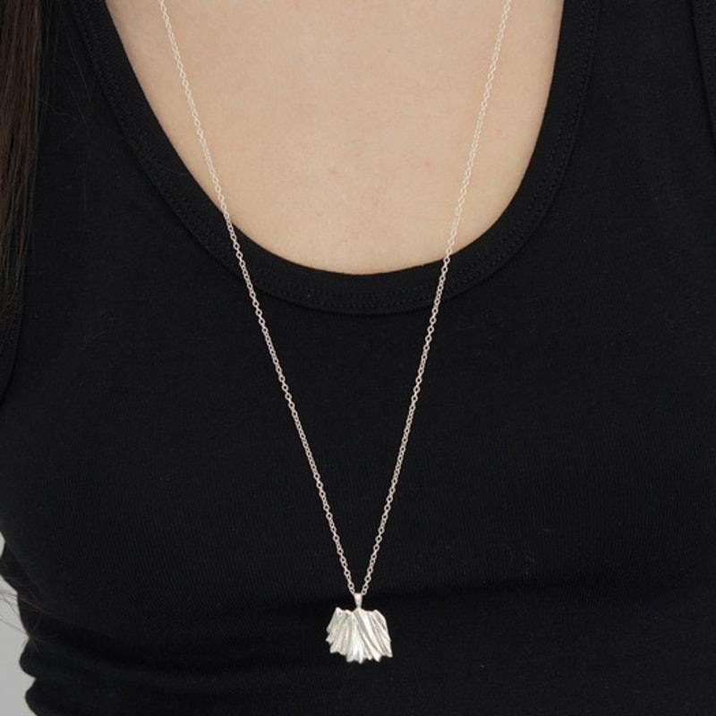 

STILL INSTANT Wave Fold Necklace SF_N06
