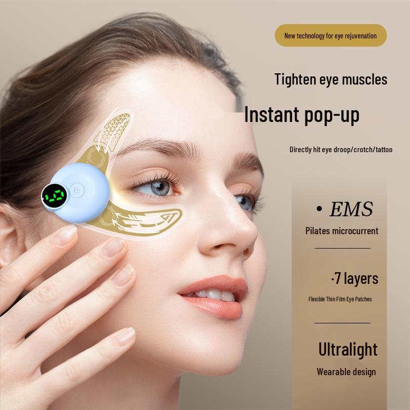 Cross-Border EMS Eye Massage Device: Lifts, Fades Fine Lines & Dark Circles, Relaxes & Revitalizes Eyes