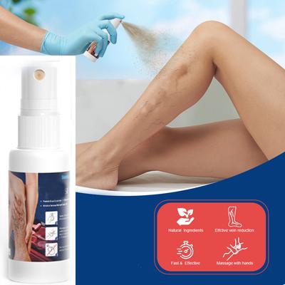 1 Box mit entzündungshemmenden Ölen und Pflastern für Fuß, Beine, Venen, Gips, Beinspray, Spray für Schwellungen, gesundes, professionelles Patch, Unisex-Spray
