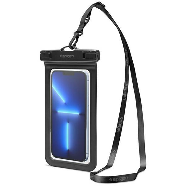Etui wodoszczelne do smartfonów 7 cali Spigen Czarny