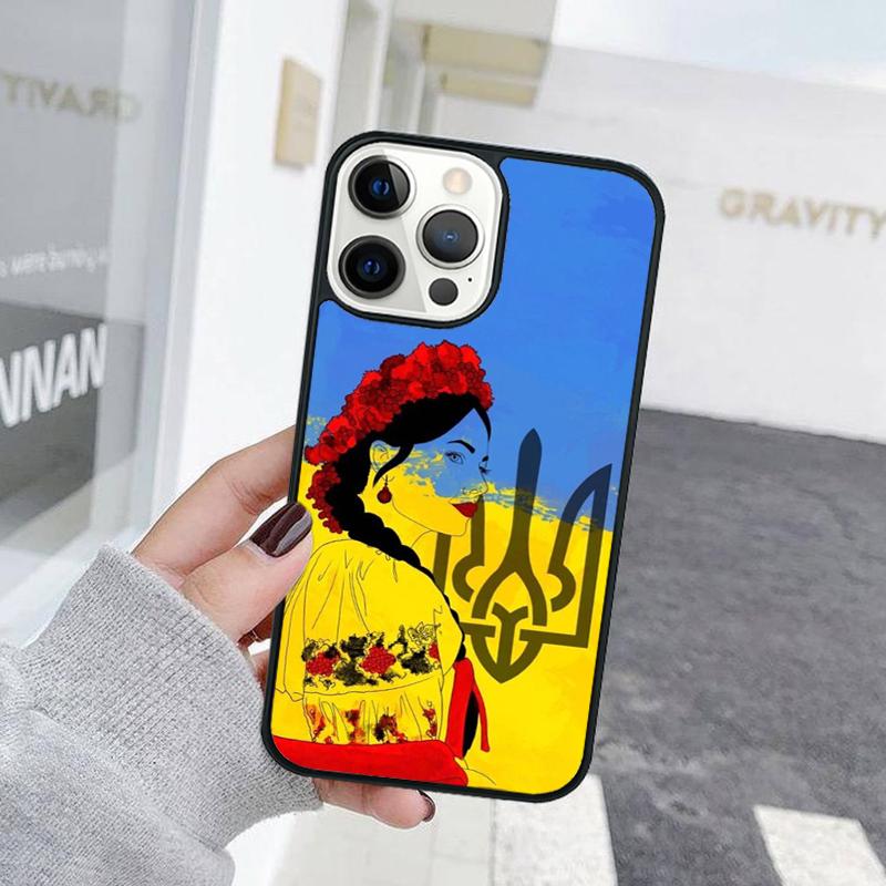 Ukraine Style Ukraine Flag Pattern Phone Case Cover For iPhone 17 Air 15 16 11 13 14 Pro Max 12 Plus Max Fundas