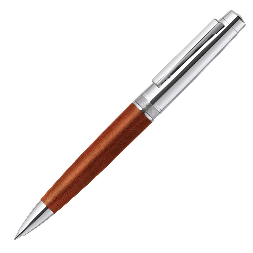 

Шариковая ручка Zebra Fillare Wood Twist Type Silver Oil-Based 0.7 P-BA77-WDS