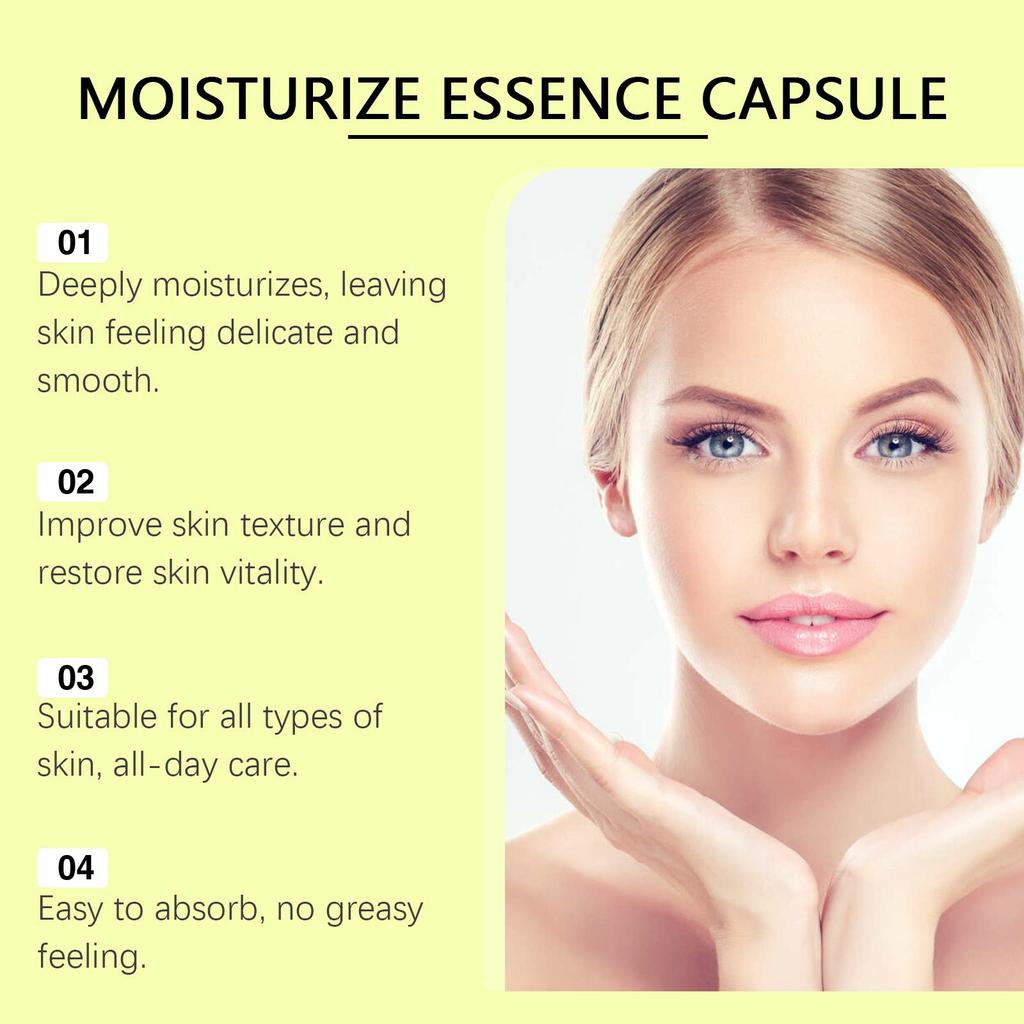 Facial Moisturizing Capsule Nourishes Facial Moisturizing Capsule Nourishes  To Soften Skin 1ml