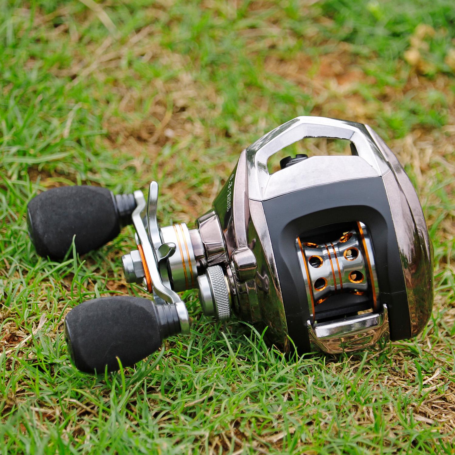 

Рыболовная катушка для приманки 18 + 1BB, литейная катушка для ловли на приманку, соленая/пресноводная рыболовная дорожка RIGHT