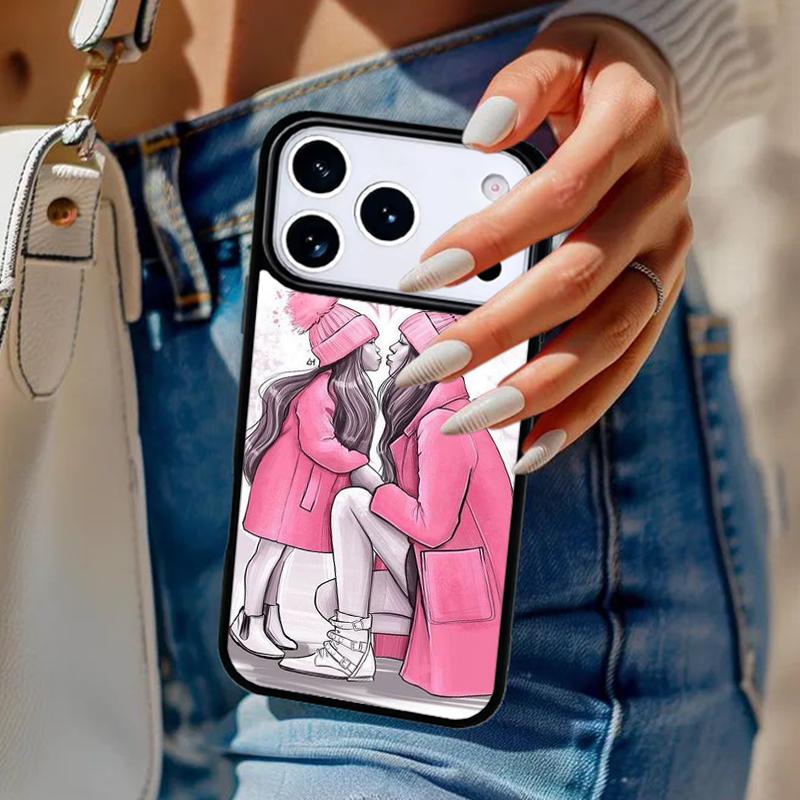 Super Mom Baby Girl Boy Phone Case For iPhone 17 Air 14 15 13 12 Max Cover For Apple 16e 11 Pro Max Plus Coque