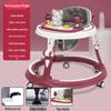 Multifunctional Baby Walker: Anti-Rollover, Anti-O-Leg, Sit-and-Push Learning Trolley