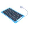 Solarladegerät 5W 5V Monokristallines Silizium Leicht Tragbares Solarpanel mit Griff für