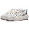 Li Ning 001 UNBLOCK Comfortable Cushioning, Wear Resistant Low Top Casual Shoes Women's Beige White Brown AGCT218-3