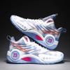 Middle School Students Sports Shoes Lightweight Shock-absorbing Mesh Breathable 4-6 Grade Primary School Students Basketball Shoes Wear-resistant Non