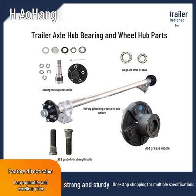 High-Speed Waterproof Trailer Bearing Kit for RVs, Boats, Motorcycles, and Yachts