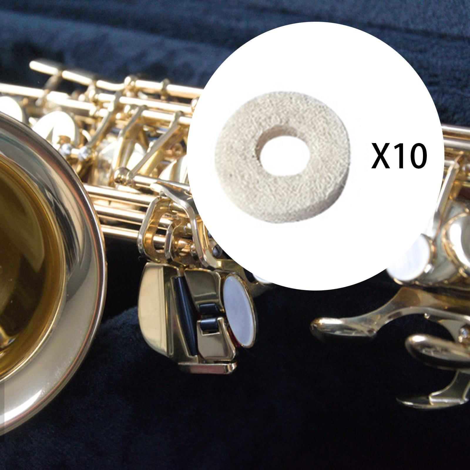 10 штук фетровые шайбы подушки прочные заменяют музыкальные части духового инструмента Baritone