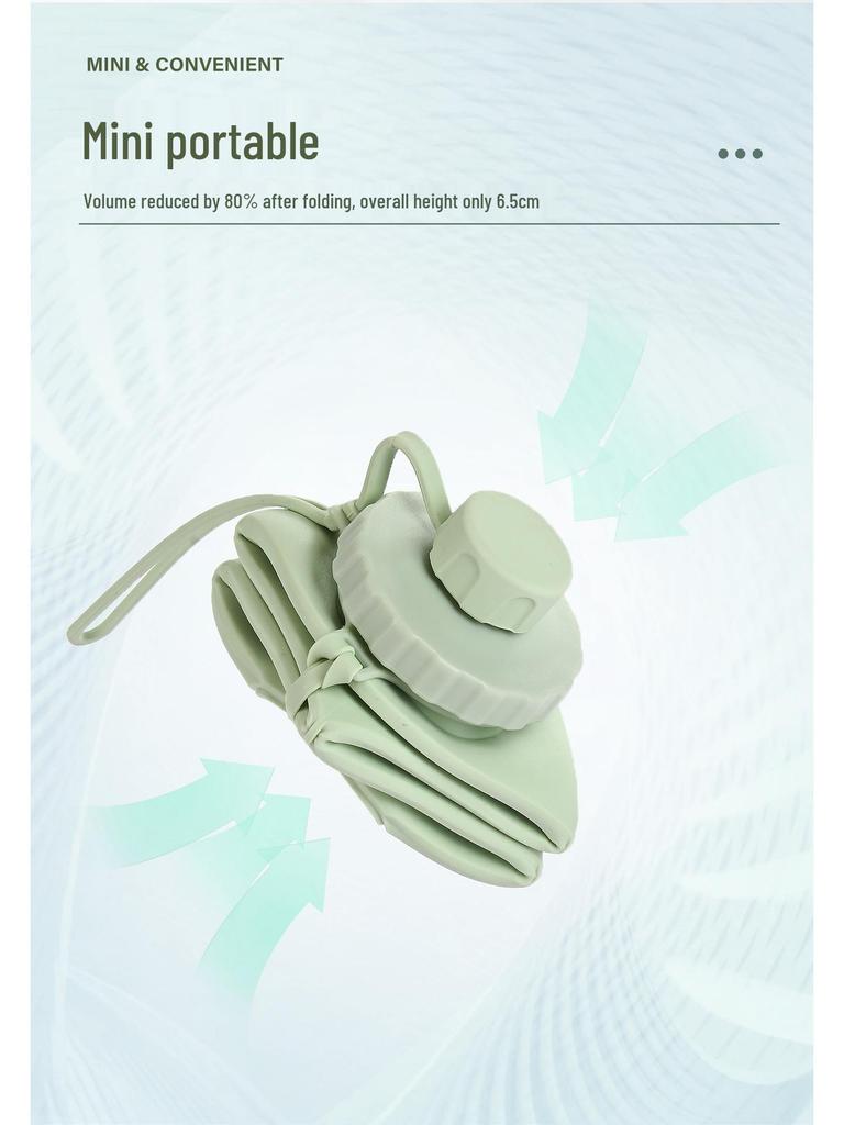 Silicone Collapsible Large-Capacity Travel Water Bottle – Portable, Heat-Resistant, Food-Grade Folding Sports Cup