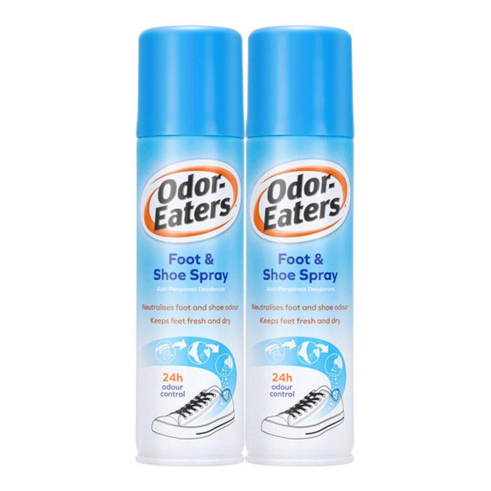 Odor Eater Spray Casual Blue Container Shoes Dress Shoes Boots Sneakers Foot Odor Remover 2 pcs 150ml