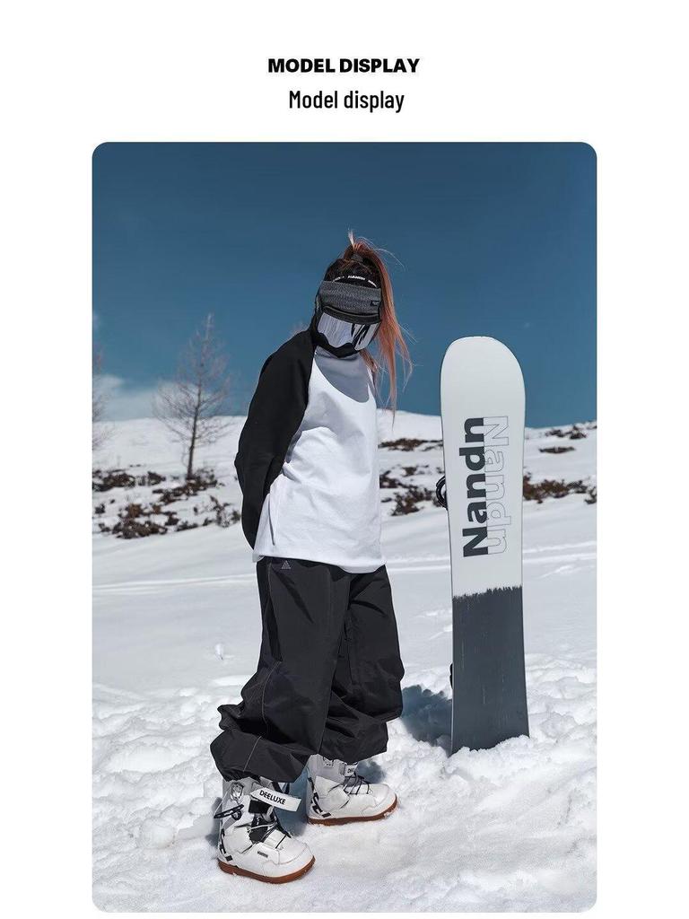 Xuexiang 2026 Unisex Waterproof Windproof Ski Pants: Cold-Resistant, Wear-Resistant, Warm Snowsuit