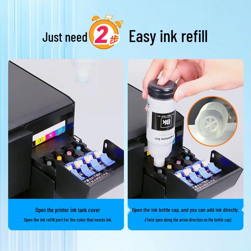 Generic 002 Ink Set for Epson L-Series Printers