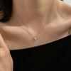 S925 Sterling Silver Marquise Zirconia Pendant Necklace for Women
