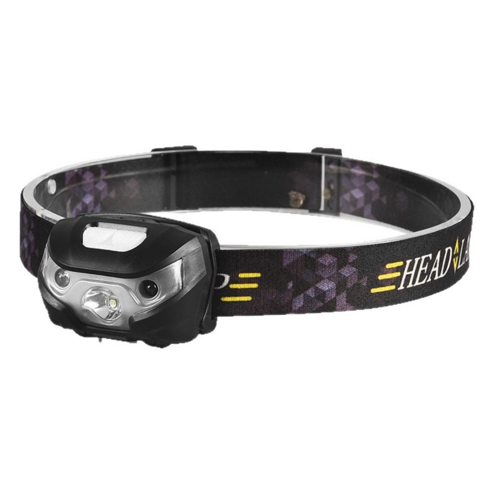 Powerful Sensor LED Headlamp USB Rechargeable Head Flashlight Headlight Waterproof Torch for Outdoor Camping Fishing Lantern