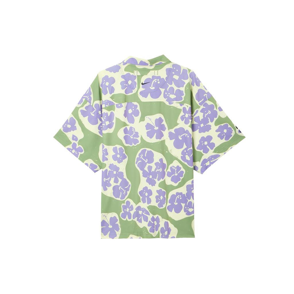 Nike Shirts Men's Green Yellow Polo Collar Moderate Other DX1846-386