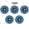 75mm 5ks Brusné kotouče Modrý lamelový plochý na řezání dřeva