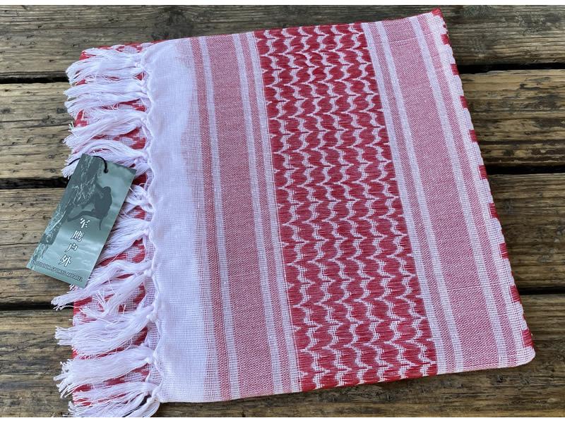 Military Camouflage Tassel Scarf - Outdoor Arab Shawl, Headscarf for Spring & Summer