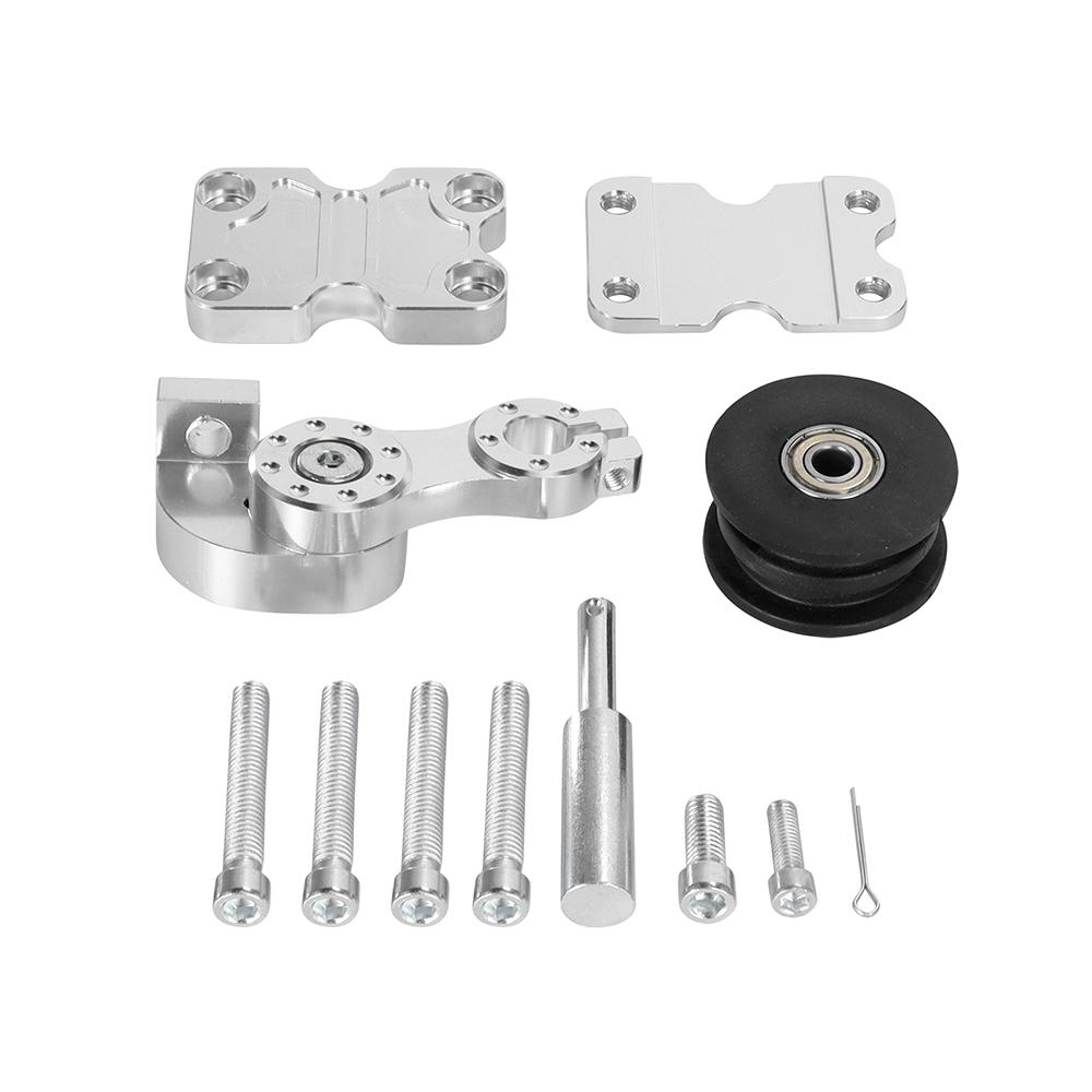 Motorcycle Adjuster Wheel Chain Tensioner CNC Aluminum Modification Spoke Chain Transmission Parts for Beach Bike Chopper ATV