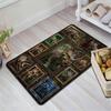Triceratops Collection Pattern Rug Floor Mat for Living Room or Bedroom Soft and Comfortable Carpet a Gift for Birthday and Holiday.