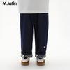 M.Latin Boys' Bear Dog Print Straight Denim Jeans