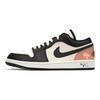 Jordan Air Jordan 1 Cushioning Low top Vintage Basketball Shoes Men's Black 553558-132(Team330-)