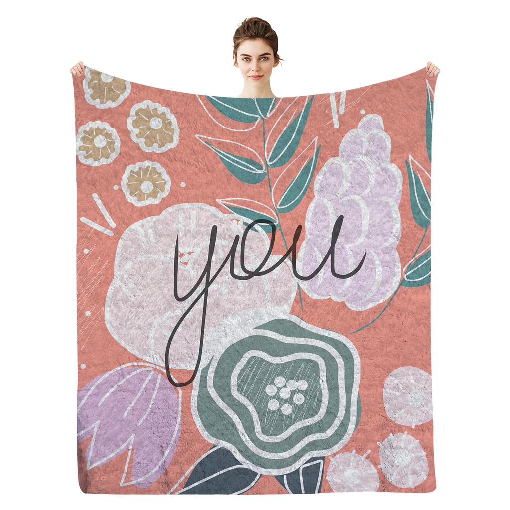 Hot Air Balloon Blanket Flannel Blanket Nap Blanket Blanket