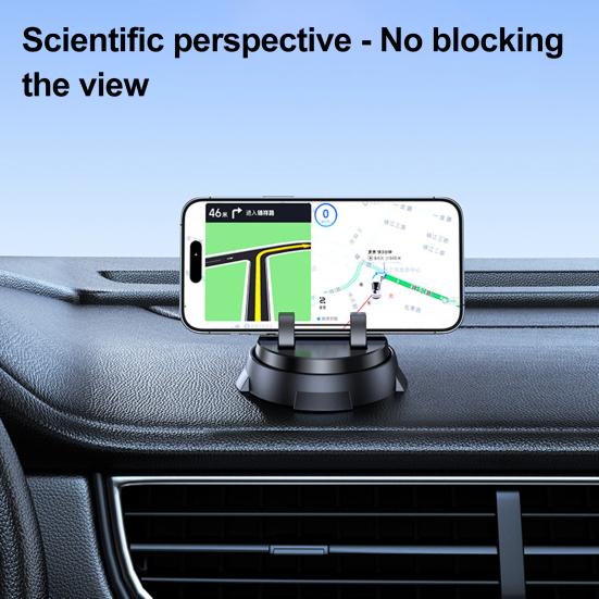 Car Phone Holder Mount 360 Degrees Rotary Adjustable Adhesive Non-slip Universal Auto Dashboard Cell Phone Mount Stand Car Interior Accessories