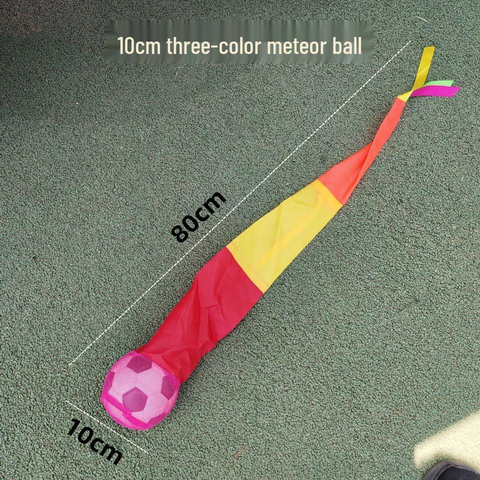 Kindergarten Sensory Training Ribbons & Soft Balls - Children's Throw & Catch Meteor Toy