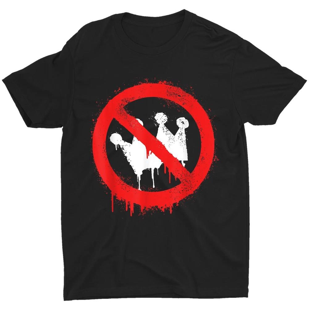 

No Kings Protest Stop Sign Distressed Outfit Unisex T-Shirt L