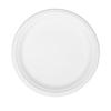 Disposable White Round Paper Plates