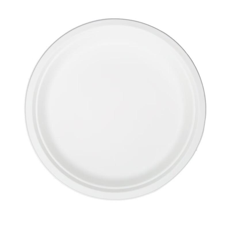 Disposable White Round Paper Plates