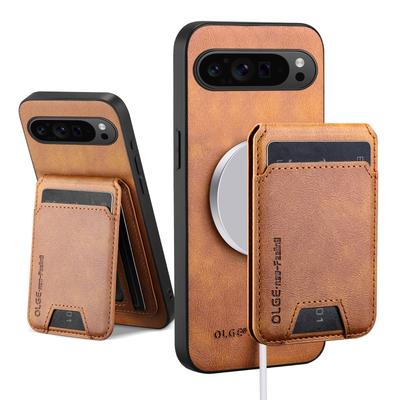 Wallet Card Holder Case for Google Pixel 10 9 8 7 Pro XL 9A 8A 7A Magnet Cover Leather for Mag-safe Stand Shell Phone Fundas