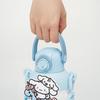Skater Rubber Mascot Straw Bottle Water Bottle 650ml Open Lock Function Handle Shoulder Strap Sanrio Cinnamoroll Favorite Days One-Push PRMC7ST-A