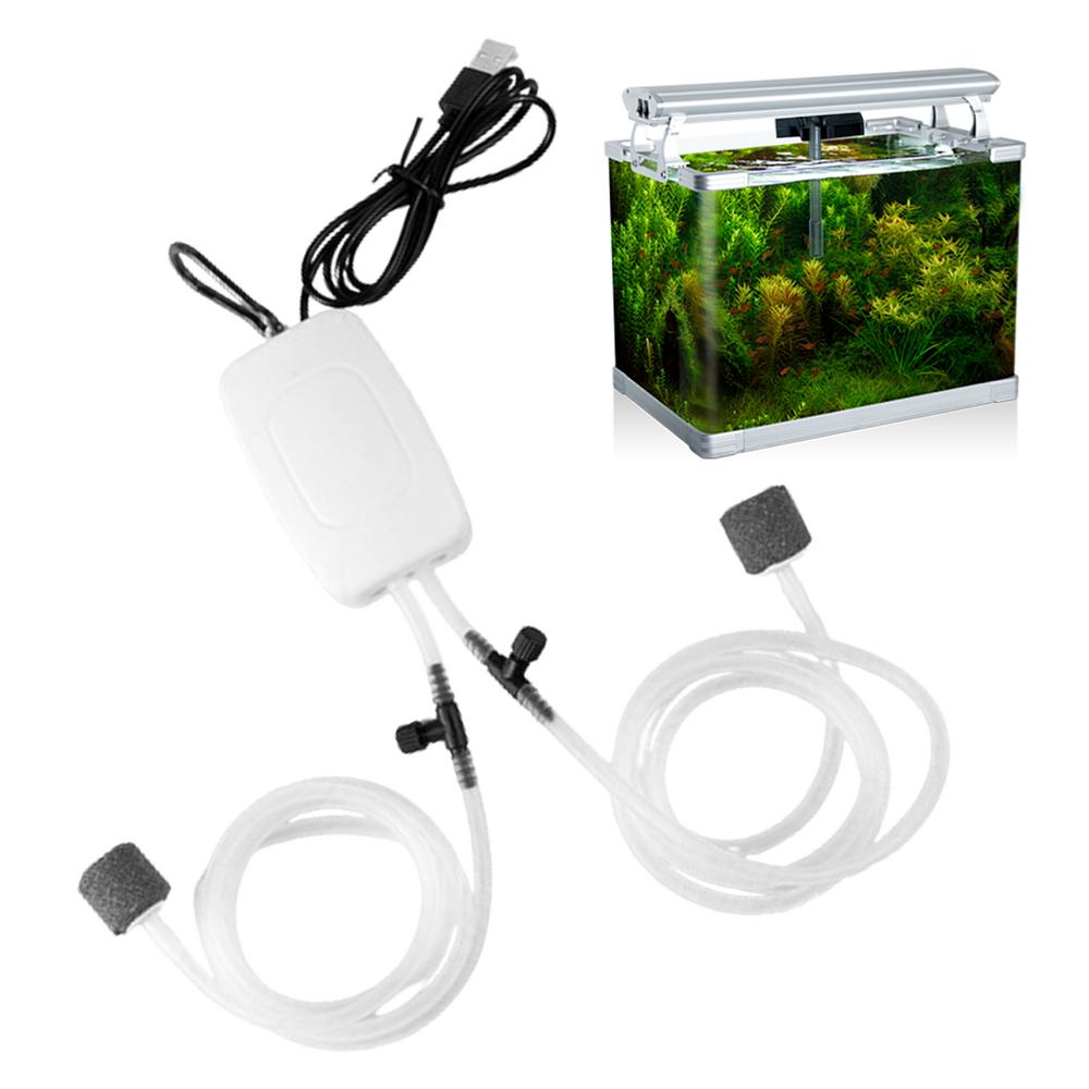 Fish Air Pumps For Aquariums Rechargeable Low Noise Aquarium Oxygen Pump Fish Tank Aerator Small Fish Tank Air Pump Aquarium Air