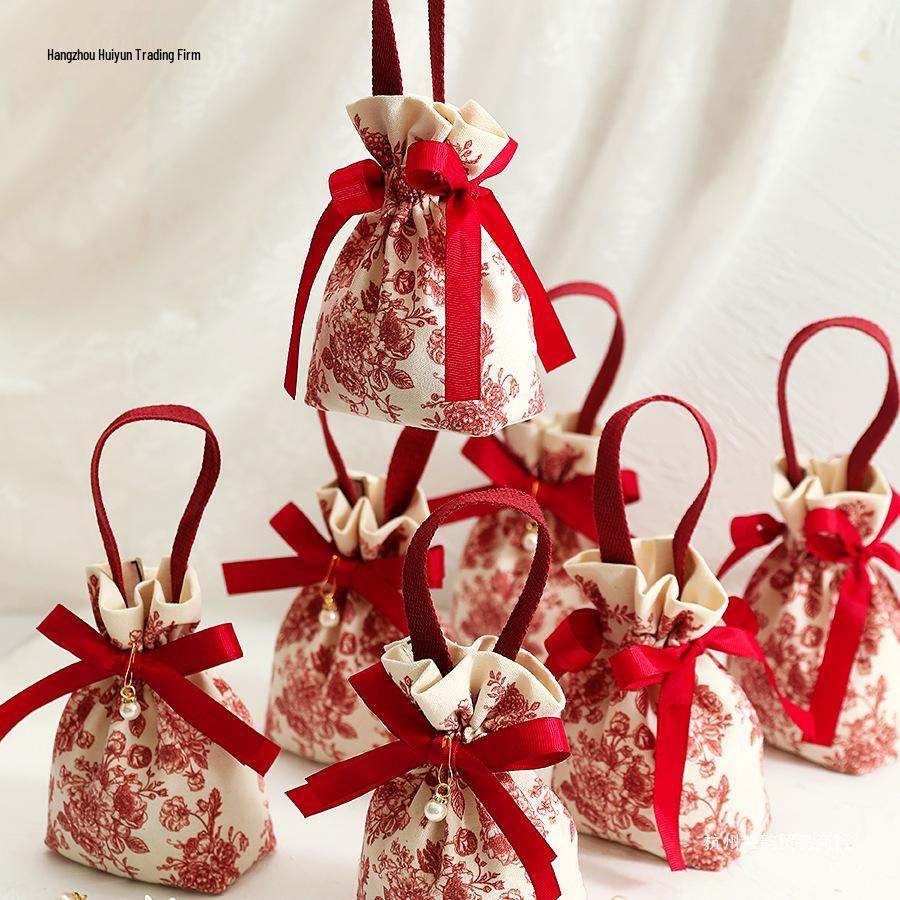 Elegant Wind Wedding Favor Candy Bag - Gift Box Handbag