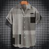 Men Summer Tops Fashion Lapel Quick Drying Men Summer Shirt Casual Men Summer Shirt Men Summer Tops Beachwear