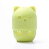2 Pieces Cat Silicone Makeup Sponge, Cat Shaped Sponge Holder, Washable And Reusable, Suitable
