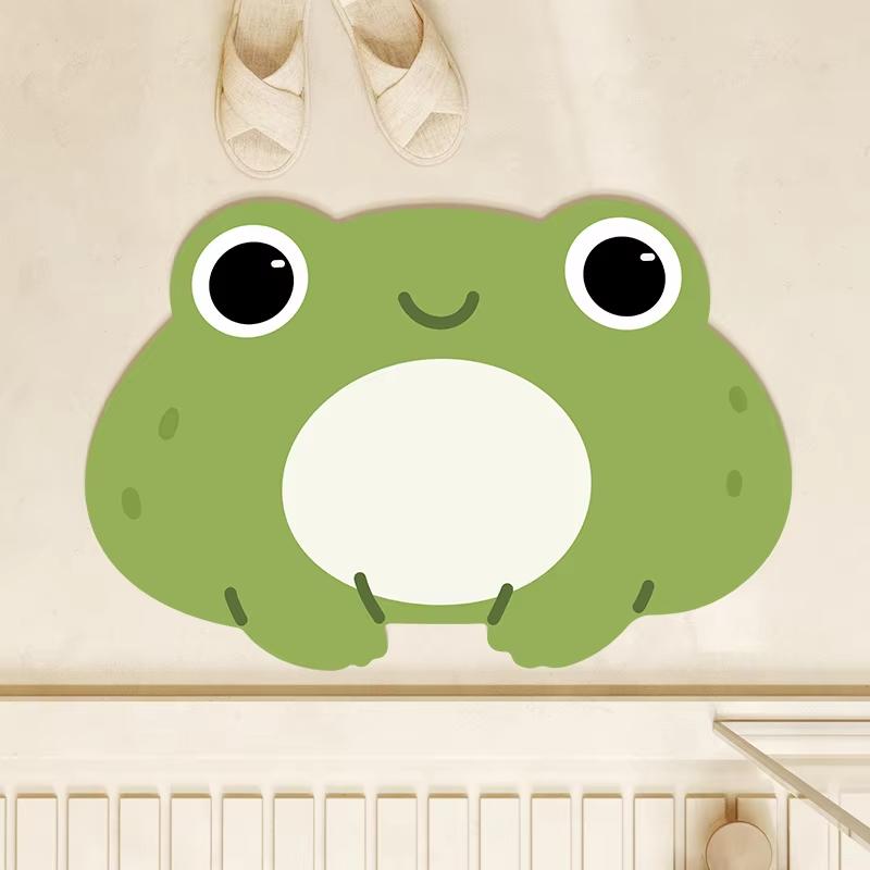 

Silica Mud Plant Simple Style Soft Waterproof Floor Mat, Suitable For Kitchen Floors, Bathroom Mats And Carpets. 40X60CM (1.3X2FT