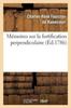 كتاب Memoires Sur La Fortification Perpendiculaire