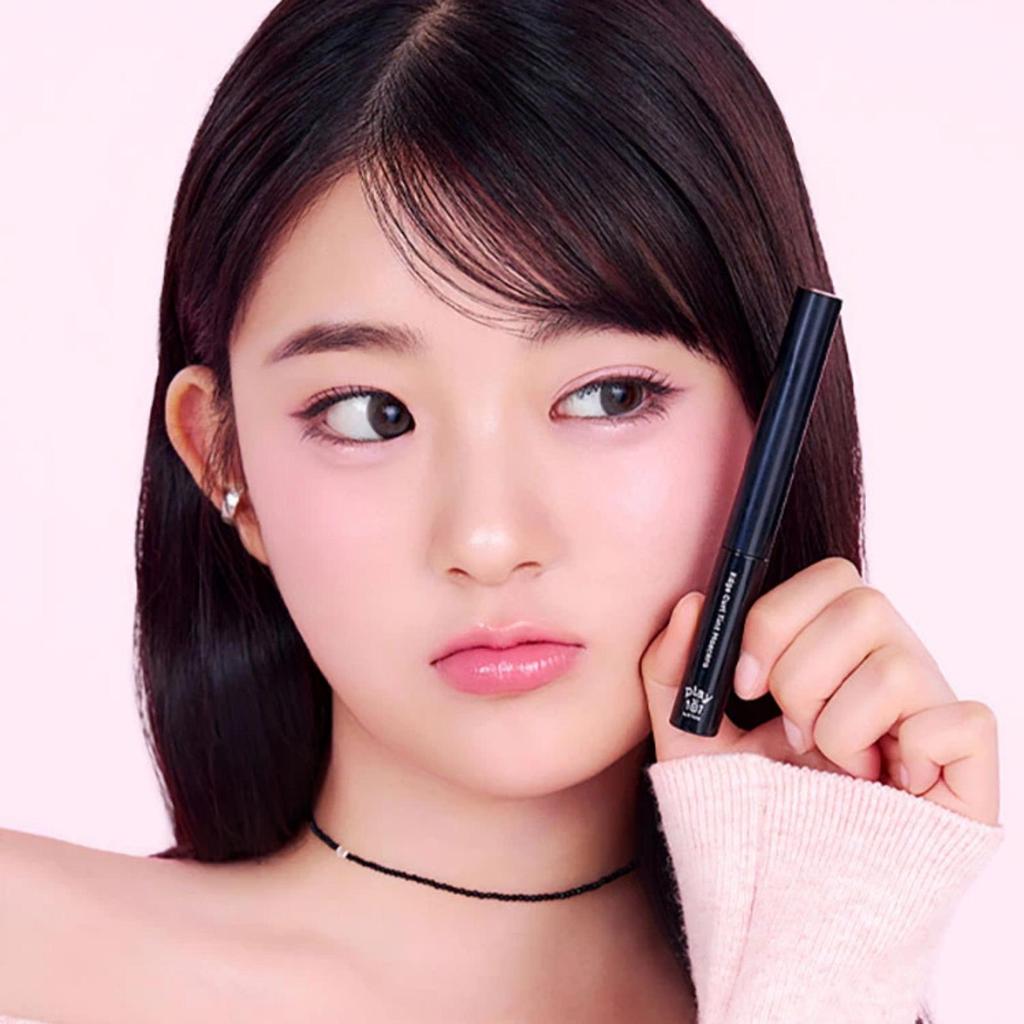 PLAY 101 by ETUDE Edge Curl Tint Mascara #02 Brown 3g (DAISO Korea)