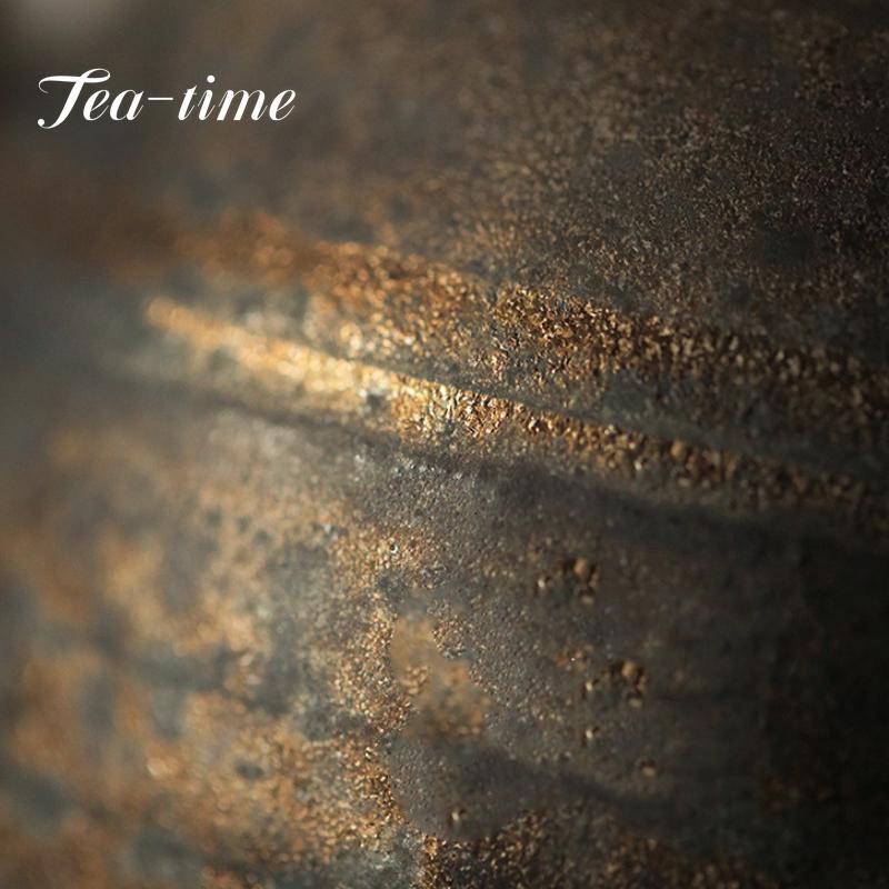 200ml džbán na čaj v japonském stylu Rustově glazovaný keramický Fair Cup Tenký Tire Tea Divider Čajová konvice s rukojetí Domácí Kung Fu čajová souprava