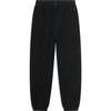 Li Ning Sports Lifestyle Series Loose Fit Cuffed Mid Waist Casual Pants Women bottoms Black AKLU324-3