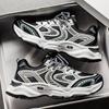 Frühlings Herrenschuhe Neue Atmungsaktive Mesh-Schuhe Herren Trend Vielseitige Plateau-Sportschuhe Lässige Papa Trendschuhe