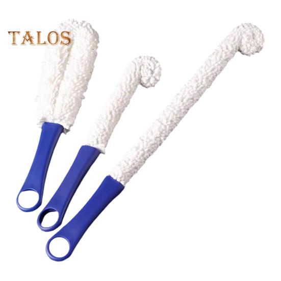 

3 шт./набор щеток для чистки чашек из пеноматериала с эргономичной ручкой и усиленной щетиной из пеноматериала, щетка для удаления пятен, щетка для чистки бокалов для вина 3pcs