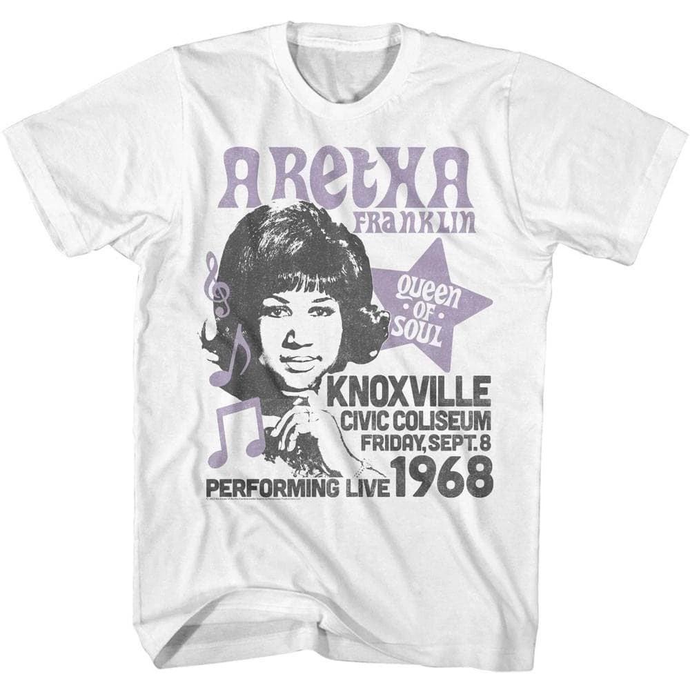 

Aretha Franklin Knoxville 1968 Men s T Shirt XL