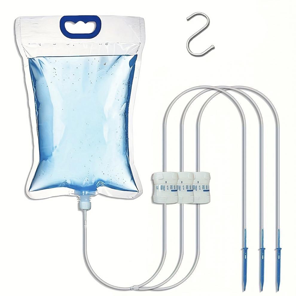 1pc 5.2L/6.5L Automatic Watering Device Plant Watering Bag Control Of Water Dripping Flow Water Bag Lazy Travel Dripper